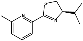 (R)-4-异丙基-2-(6-甲基吡啶-2-基)-4,5-二氢恶唑, 2757083-00-2, 结构式