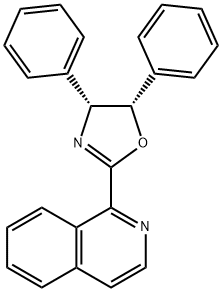 2757083-67-1 1-[(4R,5S)-4,5-二氢-4,5-二苯基-2-恶唑]-异喹啉