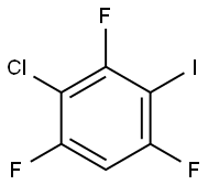 Benzene, 2-chloro-1,3,5-trifluoro-4-iodo-,2757731-41-0,结构式