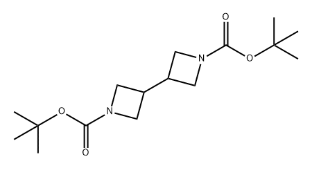 [3,3'-Biazetidine]-1,1'-dicarboxylic acid, 1,1'-bis(1,1-dimethylethyl) ester|3,3'-联氮杂环丁烷]-1,1'-二羧酸二叔丁酯