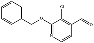 4-Pyridinecarboxaldehyde, 3-chloro-2-(phenylmethoxy)-|