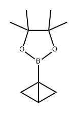 1,3,2-Dioxaborolane, 2-bicyclo[1.1.0]but-1-yl-4,4,5,5-tetramethyl- Struktur