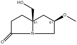 3H-Pyrrolizin-3-one, hexahydro-7a-(hydroxymethyl)-6-methoxy-, (6R,7aR)-rel-|REL-(6R,7AR)-7A-(羟甲基)-6-甲氧基六氢-3H-吡咯烷-3-酮