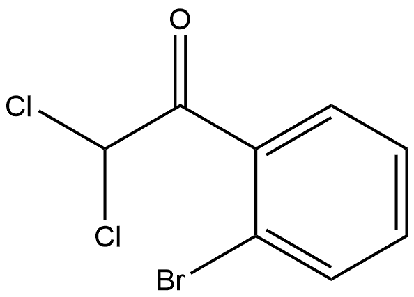 1-(2-bromophenyl)-2,2-dichloroethanone Structure