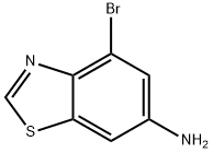 6-Benzothiazolamine, 4-bromo- Struktur