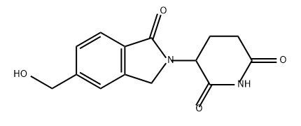 2,6-Piperidinedione, 3-[1,3-dihydro-5-(hydroxymethyl)-1-oxo-2H-isoindol-2-yl]-|3-(5-(羟甲基)-1-氧代异吲哚啉-2-基)哌啶-2,6-二酮