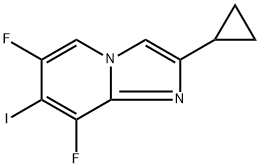 2762750-54-7 2-环丙基-6,8-二氟-7-碘代咪唑[1,2-A]吡啶