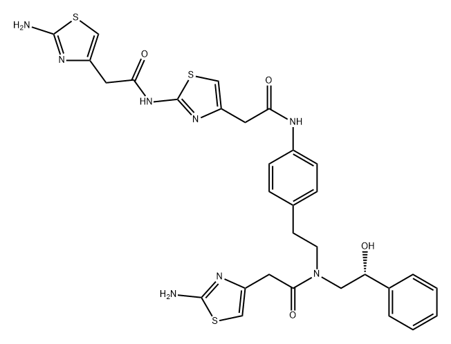 米拉贝隆杂质2, 2762802-66-2, 结构式