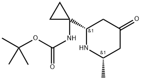 2762829-96-7 (1-((2S,6S)-6-甲基-4-氧代哌啶-2-基)环丙基)氨基甲酸叔丁酯
