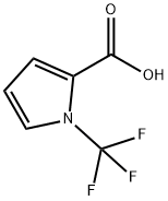 1-(Trifluoromethyl)-1H-pyrrole-2-carboxylic acid Structure