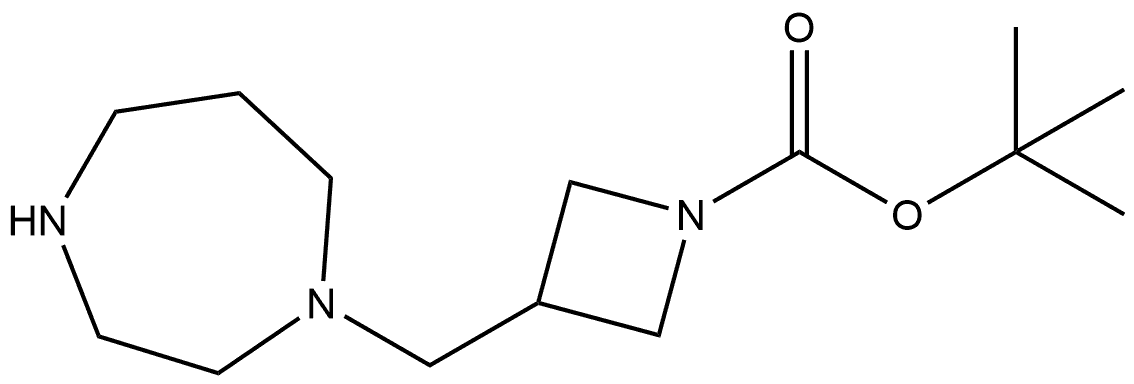 2763965-11-1 tert-butyl 3-[(1,4-diazepan-1-yl)methyl]azetidine-1-carboxylate