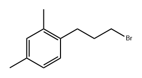 1-(3-Bromopropyl)-2,4-dimethylbenzene Struktur