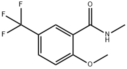 Benzamide, 2-methoxy-N-methyl-5-(trifluoromethyl)-,2764729-36-2,结构式