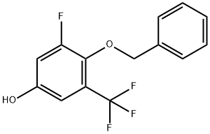 2764729-95-3 Phenol, 3-fluoro-4-(phenylmethoxy)-5-(trifluoromethyl)-