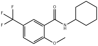 2764731-85-1 Benzamide, N-cyclohexyl-2-methoxy-5-(trifluoromethyl)-