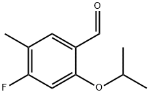 2764731-88-4 Benzaldehyde, 4-fluoro-5-methyl-2-(1-methylethoxy)-