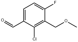 Benzaldehyde, 2-chloro-4-fluoro-3-(methoxymethyl)-|