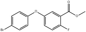 2764733-48-2 Benzoic acid, 5-(4-bromophenoxy)-2-fluoro-, methyl ester