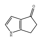 Cyclopenta[b]pyrrol-4(1H)-one, 5,6-dihydro- Struktur