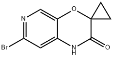 Spiro[cyclopropane-1,3'-[3H]pyrido[3,4-b][1,4]oxazin]-2'(1'H)-one, 7'-bromo- Structure
