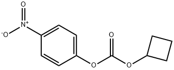 Cyclobutyl (4-nitrophenyl)carbonate 结构式