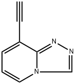 8-乙炔基-[1,2,4]三唑并[4,3-A]吡啶, 2767259-28-7, 结构式