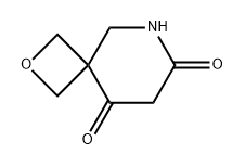 2-氧杂-6-氮杂螺环[3.5]壬烷-7,9-二酮 结构式