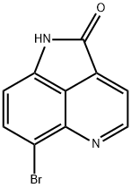 Pyrrolo[4,3,2-de]quinolin-2(1H)-one, 6-bromo- Structure
