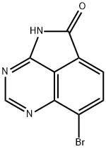 8-Bromopyrrolo[2,3,4-de]quinazolin-5(4H)-one Structure