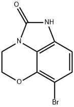 7-Bromo-4,5-dihydroimidazo[1,5,4-de][1,4]benzoxazin-2(1H)-one Struktur