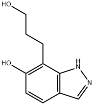 7-(3-羟基丙基)-1H-吲唑-6-醇, 2767589-69-3, 结构式