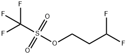 3,3-Difluoropropyl 1,1,1-trifluoromethanesulfonate Struktur