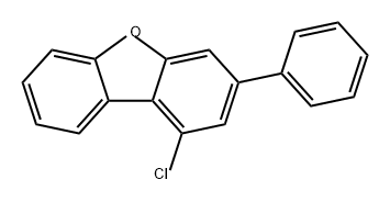 Dibenzofuran, 1-chloro-3-phenyl- Structure