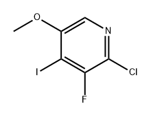 2-氯-3-氟-4-碘-5-甲氧基吡啶,2769929-62-4,结构式
