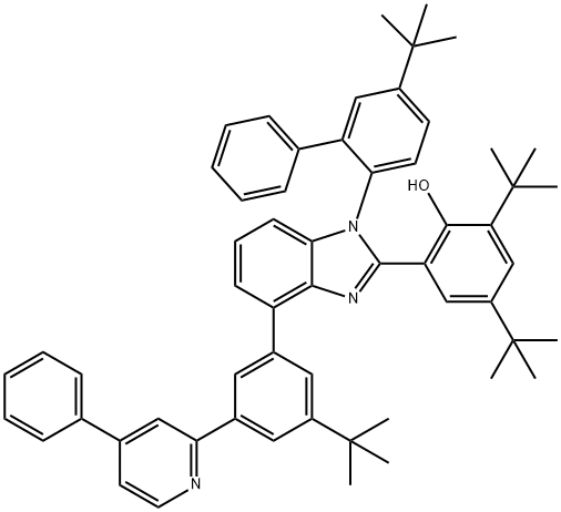 PHENOL, 2,4-BIS(1,1-DIMETHYLETHYL)-6-[1-[5-(1,1-DIMETHYLETHYL)[1,1'-BIPHENYL]-2-YL]-4-[3-(1,1-DIMETH 结构式