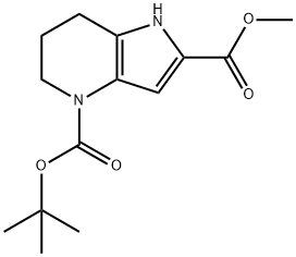 2770899-58-4 4H-Pyrrolo[3,2-b]pyridine-2,4-dicarboxylic acid, 1,5,6,7-tetrahydro-, 4-(1,1-dimethylethyl) 2-methyl ester