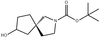 (5R)-7-羟基-2-氮杂螺[4.4]壬-2-羧酸叔丁酯,2770966-38-4,结构式