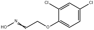 Acetaldehyde, 2-(2,4-dichlorophenoxy)-, oxime Structure
