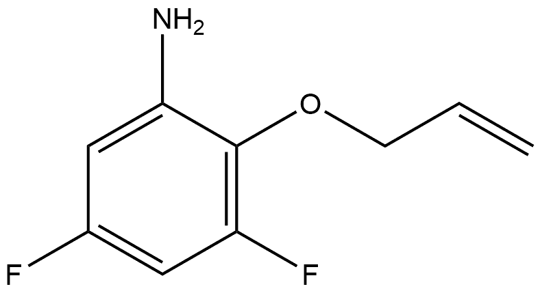 2-(allyloxy)-3,5-difluoroaniline,2776061-30-2,结构式