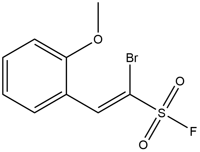 Ethenesulfonyl fluoride, 1-bromo-2-(2- Structure