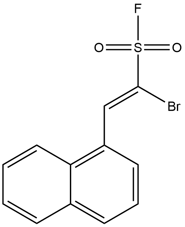 Ethenesulfonyl fluoride, 1-bromo-2-(1- Structure
