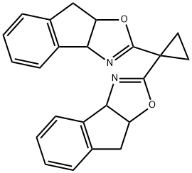 2,2'-(环丙烷-1,1-二基)双(3A,8A-二氢-8H-茚并[1,2-D]恶唑),277754-08-2,结构式