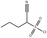 1-Cyanobutane-1-sulfonyl chloride,27869-07-4,结构式