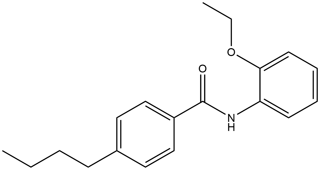 4-Butyl-N-(2-ethoxyphenyl)benzamide,2786965-40-8,结构式