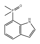 1H-Indole, 7-(dimethylphosphinyl)- 化学構造式