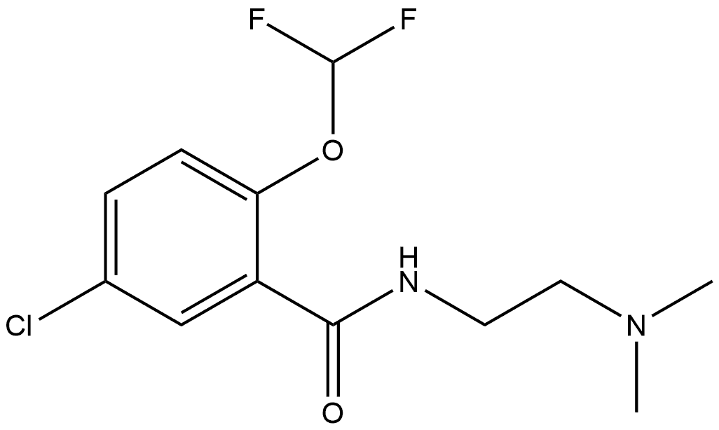 2790193-21-2 5-Chloro-2-(difluoromethoxy)-N-[2-(dimethylamino)ethyl]benzamide