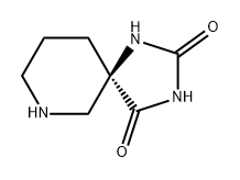 1,3,7-Triazaspiro[4.5]decane-2,4-dione, (5R)- Struktur