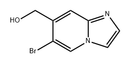 Imidazo[1,2-a]pyridine-7-methanol, 6-bromo-|(6-溴咪唑并[1,2-A]吡啶-7-基)甲醇