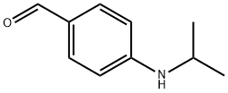 Benzaldehyde, 4-[(1-methylethyl)amino]- Structure