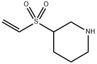 Piperidine, 3-(ethenylsulfonyl)- Struktur